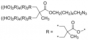 Polyester bis-MPA dendron, 16 hydroxyl, 1 azide 767190-250MG