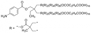 Polyester bis-MPA dendron, 32 carboxyl, 1 amine 767158-250MG
