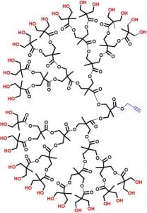 Polyester-32-hydroxyl-1-acetylene bis-MPA dendron, generation 5 686611-250MG