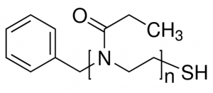 Poly(2-ethyl-2-oxazoline), -benzyl, -thiol terminated 809446-5G