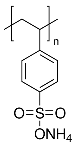 Poly(4-styrenesulfonic acid) ammonium salt solution 