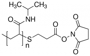 Poly(N-isopropylacrylamide), N-hydroxysuccinimide (NHS) ester terminated 
