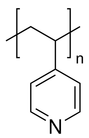 Poly(4-vinylpyridine), cross-linked 
