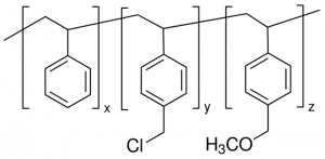 Poly(styrene-co-4-chloromethylstyrene-co-4-methoxymethylstyrene) 665789-1G