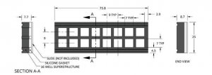 Grace Bio-Labs ProPlate microarray system, slide module only GBL206862-10EA