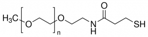 O-[2-(3-Mercaptopropionylamino)ethyl]-O-methylpolyethylene glycol 