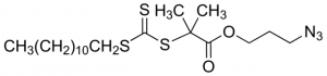 2-(Dodecylthiocarbonothioylthio)-2-methylpropionic acid 3-azido-1-propanol ester 