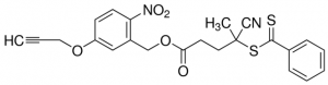 2-Nitro-5-(2-propynyloxy)benzyl 4-cyano-4-(phenylcarbonothioylthio)pentanoate 765147-1G
