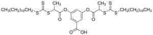 3,5-Bis(2-dodecylthiocarbonothioylthio-1-oxopropoxy)benzoic acid 