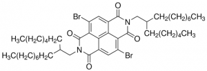 4,9-Dibromo-2,7-bis(2-hexyldecyl)benzo[lmn][3,8]phenanthroline-1,3,6,8(2H,7H)-tetrone 901040-500MG