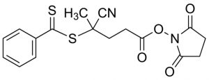 4-Cyano-4-(phenylcarbonothioylthio)pentanoic acid N-succinimidyl ester 758353-1G