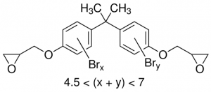 Bisphenol A diglycidyl ether, brominated 