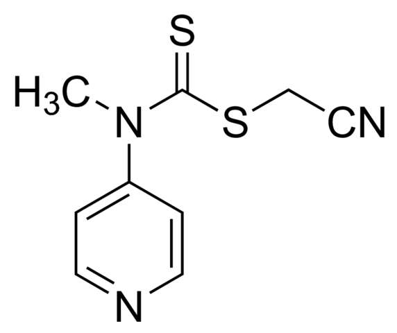 Cyanomethyl methyl(4-pyridyl)carbamodithioate 