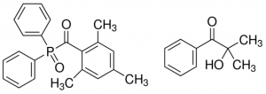 Diphenyl(2,4,6-trimethylbenzoyl)phosphine oxide/2-hydroxy-2-methylpropiophenone, blend 