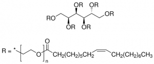 Poly(ethylene glycol) sorbitol hexaoleate 