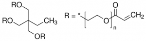 Trimethylolpropane ethoxylate triacrylate 