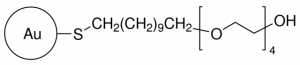 (11-Mercaptoundecyl)tetra(ethylene glycol) functionalized gold nanoparticles 687863-5ML