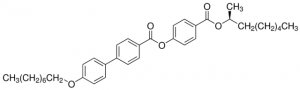 (S)-4-[(1-Methylheptyloxy)carbonyl]phenyl 4-octyloxy-4-biphenylcarboxylate 