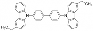 4,4-Bis(3-ethyl-N-carbazolyl)-1,1-biphenyl 