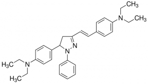 4-[2-[5-[4-(Diethylamino)phenyl]-4,5-dihydro-1-phenyl-1H-pyrazol-3-yl]ethenyl]-N,N-diethylaniline 462462-1G