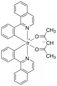 Bis[2-(1-isoquinolinyl-N)phenyl-C](2,4-pentanedionato-O2,O4)iridium(III) 771457-250MG