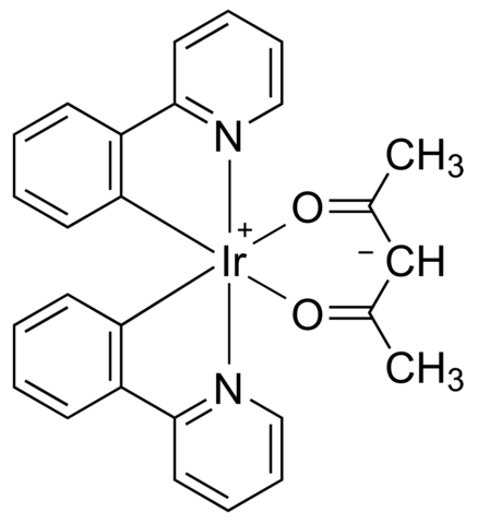 Bis[2-(2-pyridinyl-N)phenyl-C](2,4-pentanedionato-O2,O4)iridium(III) 771589-250MG