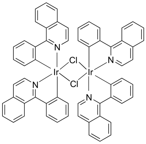 Di--chlorotetrakis[2-(1-isoquinolinyl-N)phenyl-C]diiridium(III) 768561-1G
