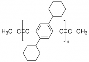 Poly(2,5-dicyclohexylphenylene-1,4-ethynylene) 