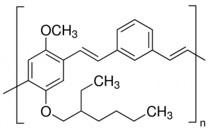 Poly[(m-phenylenevinylene)-alt-(2-methoxy-5-(2-ethylhexyloxy)-p-phenylenevinylene)] 594318-1G