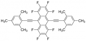 1,2,3,4,5,6,7,8-Octafluoro-9,10-bis[2-(2,4,6-trimethylphenyl)ethynyl]anthracene 758442-250MG