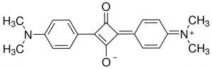 1,3-Bis[4-(dimethylamino)phenyl]-2,4-dihydroxycyclobutenediylium dihydroxide, bis(inner salt) 