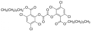 Bis(2-carbopentyloxy-3,5,6-trichlorophenyl) oxalate 