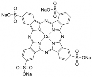 Copper phthalocyanine-3,4,4,4-tetrasulfonic acid tetrasodium salt 