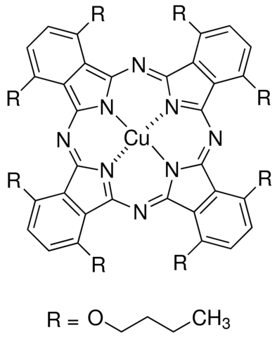 Copper(II) 1,4,8,11,15,18,22,25-octabutoxy-29H,31H-phthalocyanine 