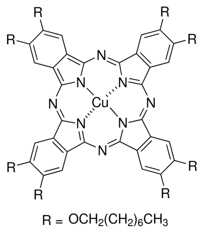 Copper(II) 2,3,9,10,16,17,23,24-octakis(octyloxy)-29H,31H-phthalocyanine 