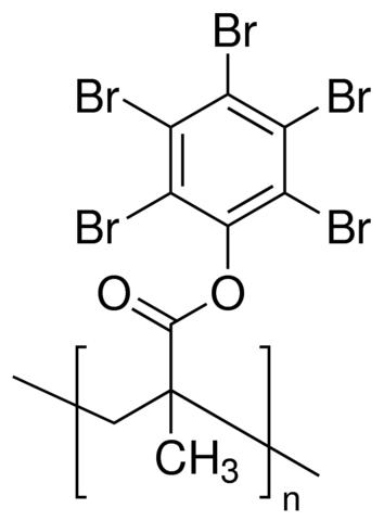 Poly(pentabromophenyl methacrylate) 