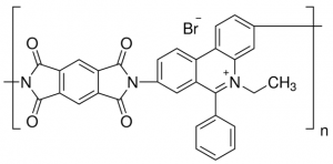 Poly(pyromellitic dianhydride-alt-ethidium bromide) 