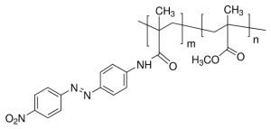Poly[(methyl methacrylate)-co-(Disperse Orange 3 methacrylamide)] 