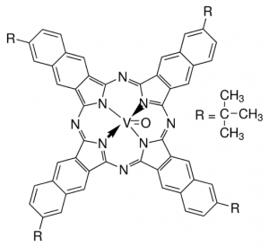 Vanadyl 2,11,20,29-tetra-tert-butyl-2,3-naphthalocyanine 