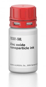 Zinc oxide nanoparticle ink 