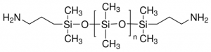Poly(dimethylsiloxane), bis(3-aminopropyl) terminated 