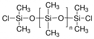 Poly(dimethylsiloxane), chlorine terminated 