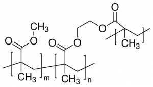 Poly(methyl methacrylate-co-ethylene glycol dimethacrylate) 