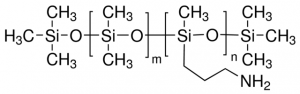 Poly[dimethylsiloxane-co-(3-aminopropyl)methylsiloxane] 