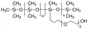 Poly[dimethylsiloxane-co-[3-(2-(2-hydroxyethoxy)ethoxy)propyl]methylsiloxane] 