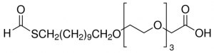 [11-(Methylcarbonylthio)undecyl]tri(ethylene glycol) acetic acid 725579-250MG