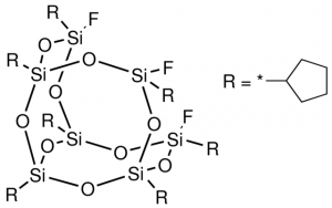 endo-3,7,14-Trifluoro-1,3,5,7,9,11,14-heptacyclopentyltricyclo[7.3.3.15,11]heptasiloxane 