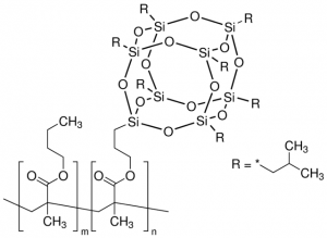 Poly[(propylmethacryl-heptaisobutyl-PSS)-co-(n-butyl methacrylate)] 