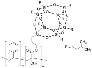 Poly[(propylmethacryl-heptaisobutyl-PSS)-co-styrene] 
