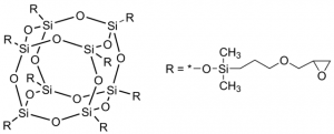 PSS-Octa[(3-glycidyloxypropyl)dimethylsiloxy] substituted 